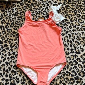 The Beaufort Bonnet Company Coral One Piece Swimsuit, size 6, NWOT